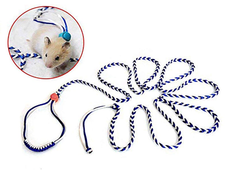 Zittop 1PC Small Animal Leash Lead Harness Rope Hamster Rat Mouse Adjustable Rope - Image 2